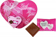 Scripture Candy: "God So Loved Me, That He Gave Me You" Mother's Day Heart Tin - Unique Catholic Gifts