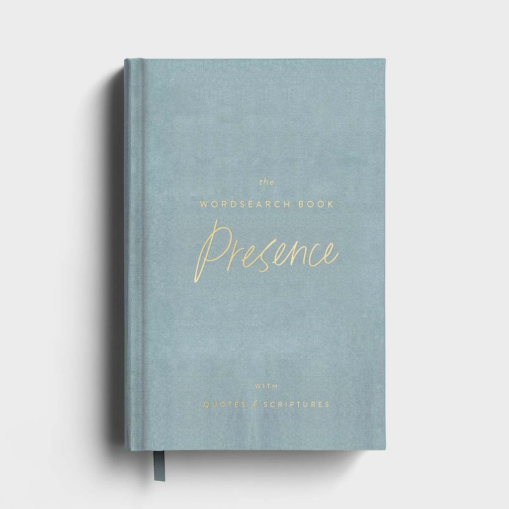The Wordsearch Book: Presence" with Quotes & Scriptures - Unique Catholic Gifts