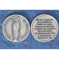 Señora de Guadalupe Moneda italiana de bolsillo Nuestra - Unique Catholic Gifts