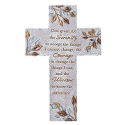 Serenity Prayer Wall Cross 8" - Unique Catholic Gifts