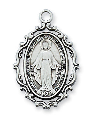 Silver Miraculous Medal 1