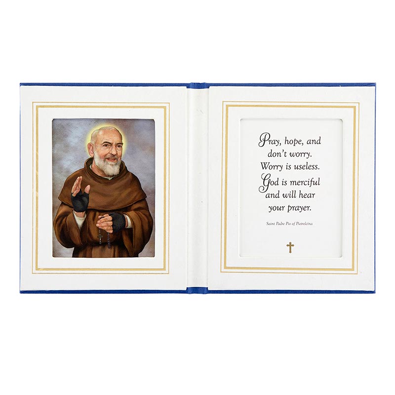 Catholic Continity Folder Special Blessing Prayer Folder - Saint Padre Pio – JMJs Catholic Store, Inc