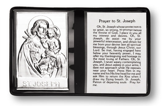 St. Joseph Metal Plaque - Unique Catholic Gifts