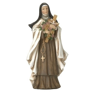 St Therese Figurine Statue 4" - Unique Catholic Gifts