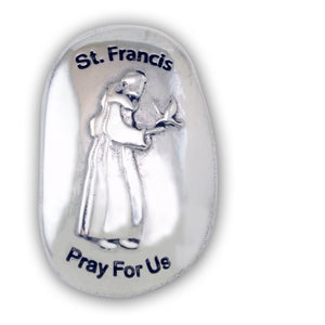 St. Francis Thumb Stone - Unique Catholic Gifts