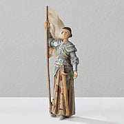 St. Joan of Arc Figurine Statue 3 1/2" - Unique Catholic Gifts
