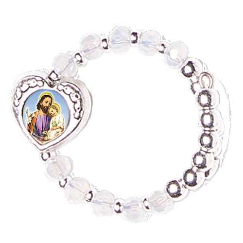 St. Joseph Rosary Ring - Unique Catholic Gifts