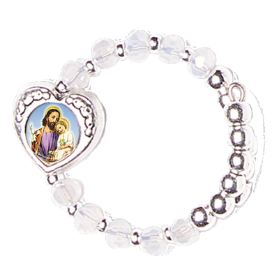 St. Joseph Rosary Ring - Unique Catholic Gifts
