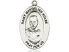Sterling Silver St. Maximilian Kolbe Medal 1" - Unique Catholic Gifts