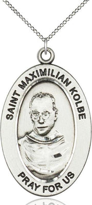 Sterling Silver St. Maximilian Kolbe Medal 1