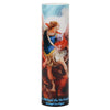 St. Michael LED Candle with Timer - Unique Catholic Gifts