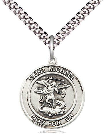 St. Michael the Archangel Round Medal (3/4") - Unique Catholic Gifts