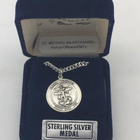 St. Michael the Archangel Round Medal (3/4") - Unique Catholic Gifts