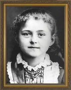 St. Therese the Child Framed Art (10 x 12") - Unique Catholic Gifts