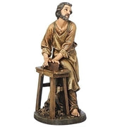 St Joseph the Wood Worker Statue (17 3/4") - Unique Catholic Gifts