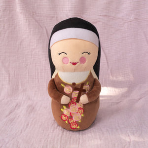 Saint Therese of Lisieux Plush Doll 10" - Unique Catholic Gifts