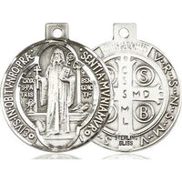 St Benedict Medal Round (1") - Unique Catholic Gifts