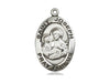 St. Joseph Oval Medal (1") with 24" chain - Unique Catholic Gifts