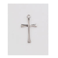 Sterling Silver Cross (11/16") - Unique Catholic Gifts
