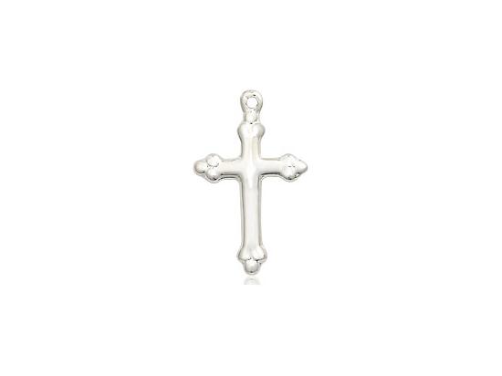 Sterling Silver Cross (5/8") - Unique Catholic Gifts