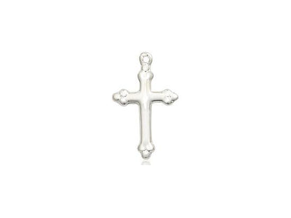 Sterling Silver Cross (5/8") - Unique Catholic Gifts