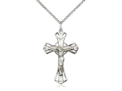 Sterling Silver Crucifix (1 1/4