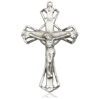 Sterling Silver Crucifix (1 1/4") - Unique Catholic Gifts