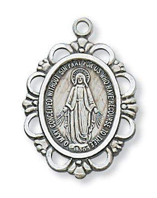 Sterling Silver Miraculous Medal 1