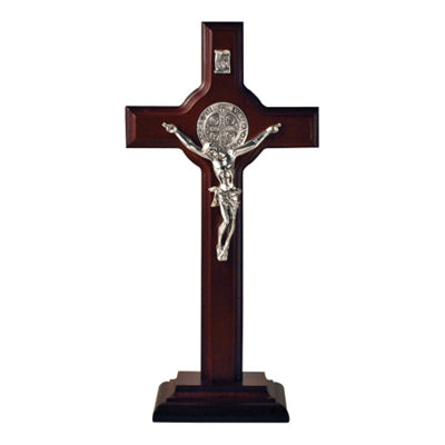 Saint Benedict Standing Crucifix (9