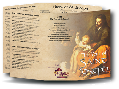 The Year of Saint Joseph Holy Card - Unique Catholic Gifts