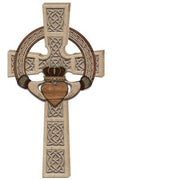 The Claddagh Wall Cross (12" - Unique Catholic Gifts