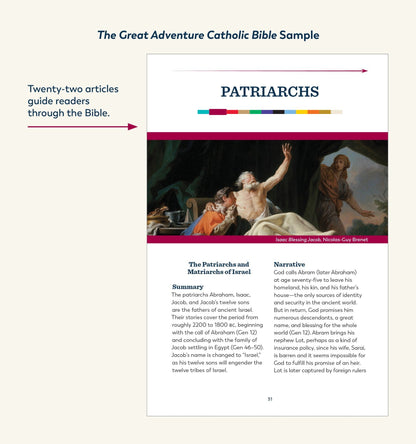 The Great Adventure Catholic Holy Bible - Unique Catholic Gifts