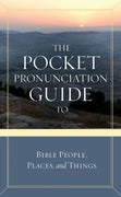 The Pocket Pronunciation Guide to Bible People, Places, and Things by Cook, David C - Unique Catholic Gifts