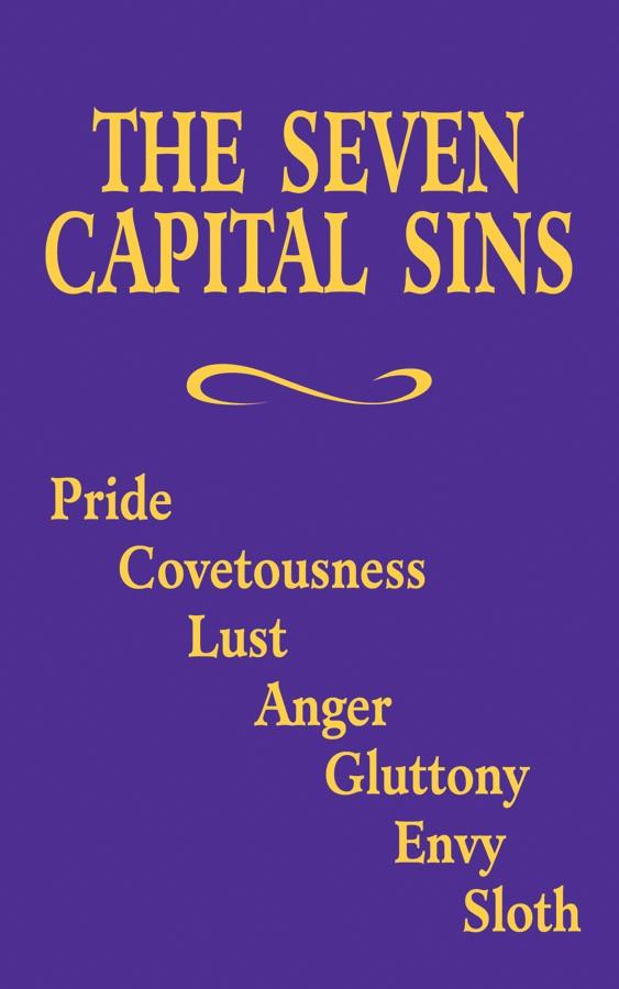 The Seven Capital Sins by Benedictine Sisters of Perpetual Adoration - Unique Catholic Gifts