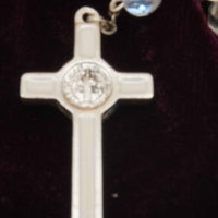 Saint Benedict Glass Rosary - Unique Catholic Gifts