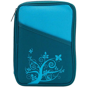 Turquoise Bible Case with Living Tree 5 1/4 x 9 3/4 x 1 - Unique Catholic Gifts