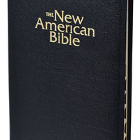 New American Bible (NAB) Deluxe Gift Bible (Bonded Leather) Black INDEXED - Unique Catholic Gifts