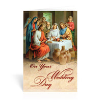 Wedding Day Greeting Card - Unique Catholic Gifts