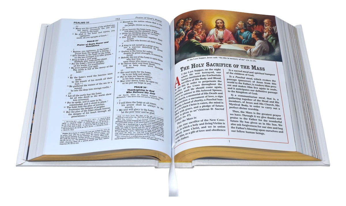 New Catholic Bible Catholic Family Edition - Unique Catholic Gifts