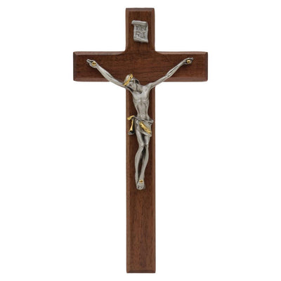 Walnut Wall Crucifix (7