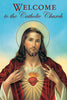 Welcome to the Catholic Church Sacred Heart RCIA Greeting Card - Unique Catholic Gifts