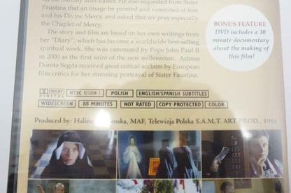 Faustina: Apostle of Divine Mercy DVD - Unique Catholic Gifts