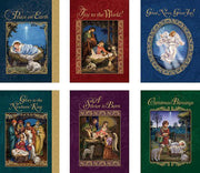 God's Gift Of Love Christmas Cards With Envelope (6 Asst) - 24 Cards/Bx - Unique Catholic Gifts