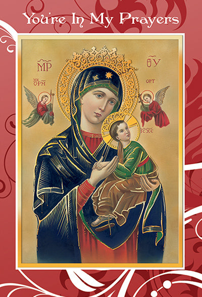 You're in My Prayers Greeting Card - Unique Catholic Gifts