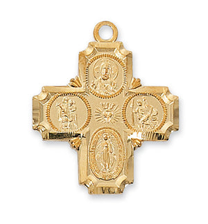 (J398) G/ss 4-way 20 Ch&bx" - Unique Catholic Gifts