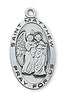 Sterling Silver St Matthew Medal 1 1/8" - Unique Catholic Gifts