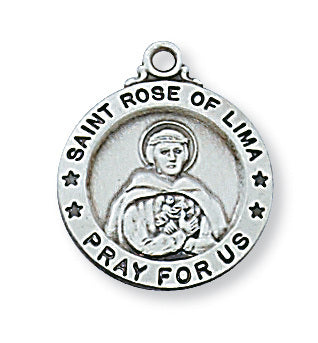 (L700rs) Ss St Rose Lima 18 Ch&b" - Unique Catholic Gifts