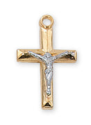 (Jt9088) G/ss Tutone Cfx 18 Ch&bx" - Unique Catholic Gifts