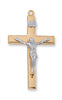 (J7021) G/ss Crucifix 24 Ch&bx" - Unique Catholic Gifts
