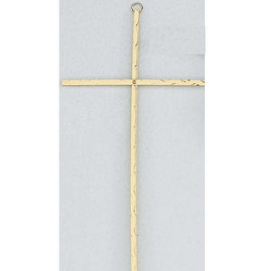 (C510h) 10" Hammered Brass - Unique Catholic Gifts